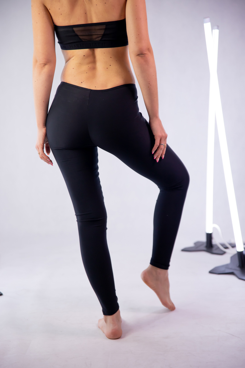 CZARNE LEGGINSY POD BODY